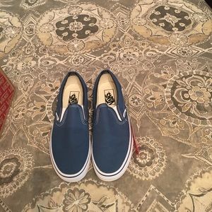 Navy Slip-On Vans