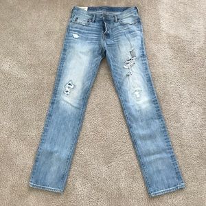 Abercrombie & Fitch destroyed denim