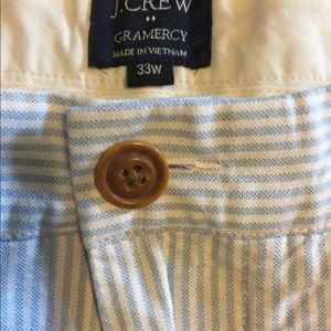 Men's J Crew Pinstripe shorts
