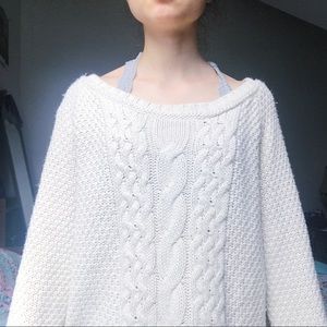 Ana Large white Sweater