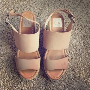 DV by Dolce Vita Nude Wedges