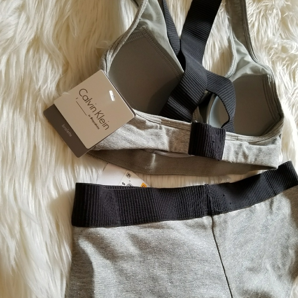 NWT* Calvin Klein Logo Bralette & Boyshort Set* - Picture 4 of 4