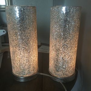 Two matching lamps
