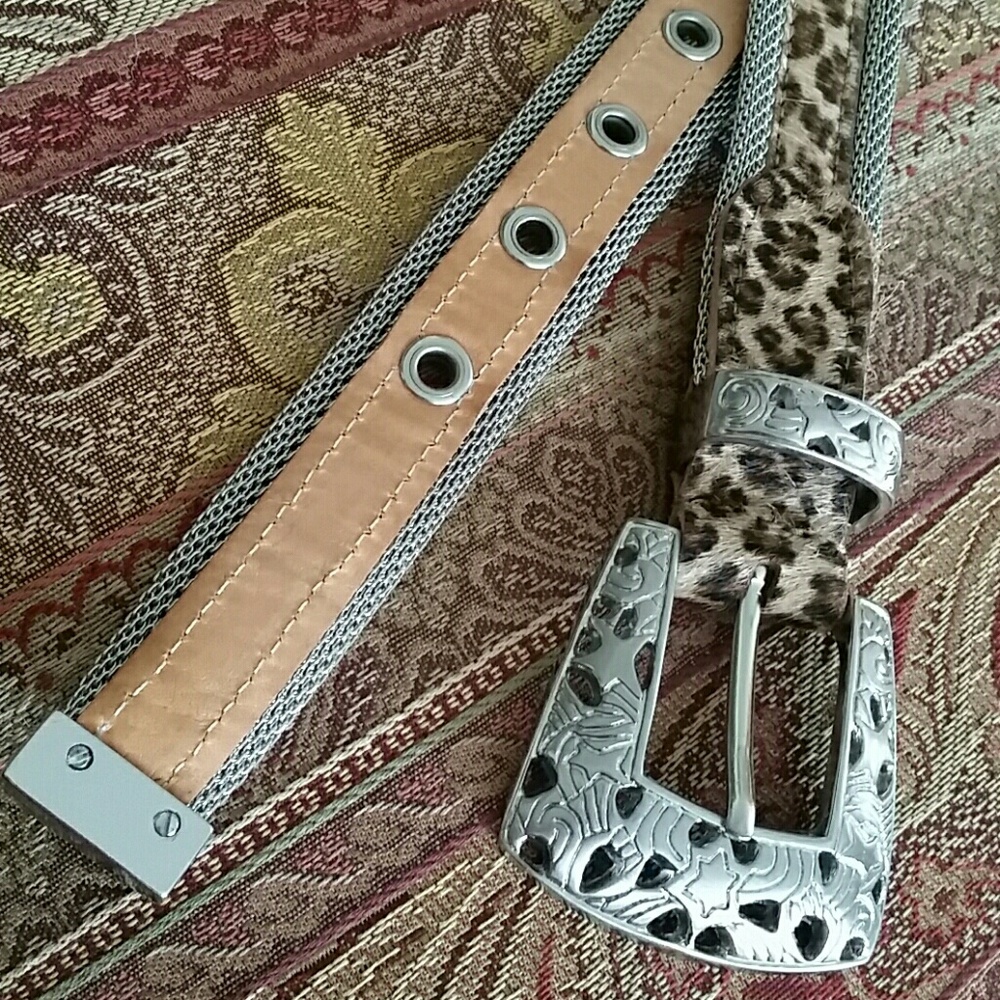 Leopard & Chain Belt - Picture 2 of 3