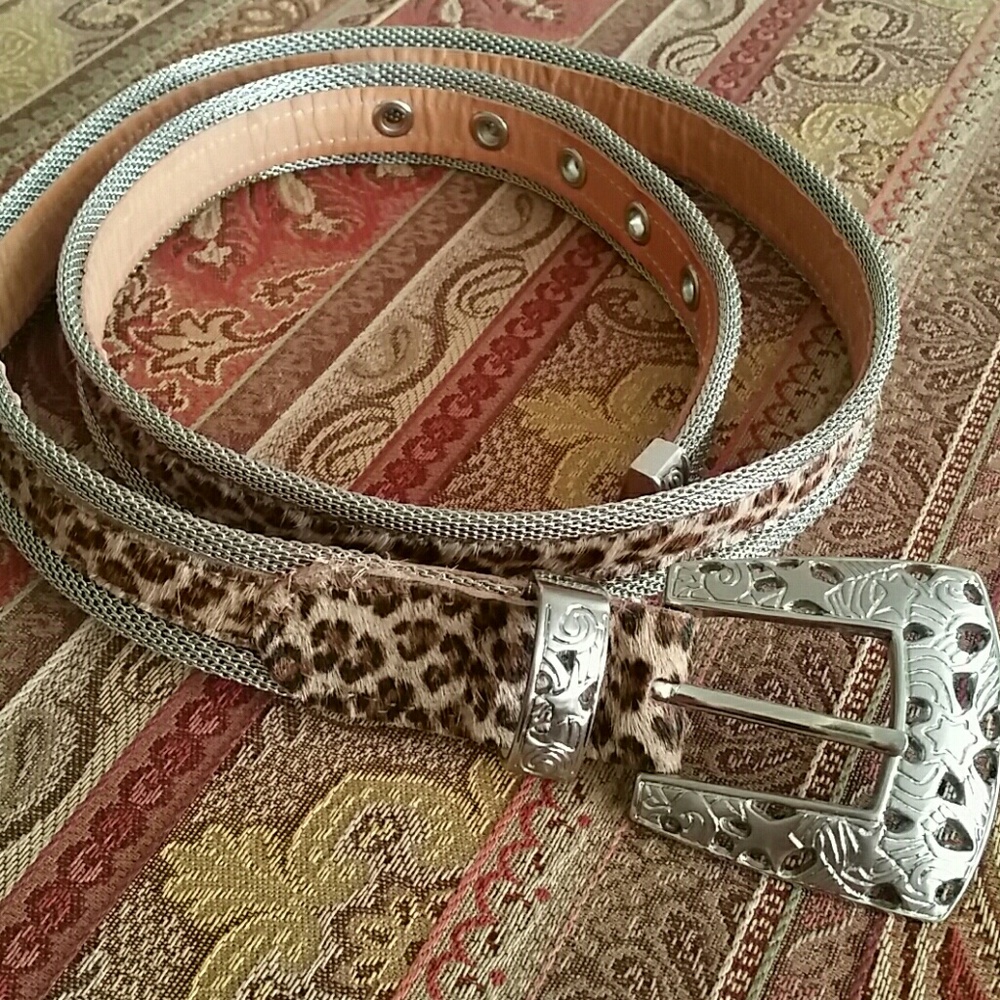 Leopard & Chain Belt - Picture 3 of 3
