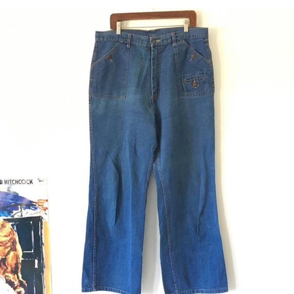 Vintage Denim - Vintage Lane Bryant Jeans sz16 High Waist Wide Leg