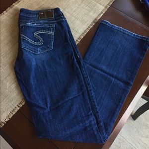 Silver "Tuesday" boot cut jeans 28/33