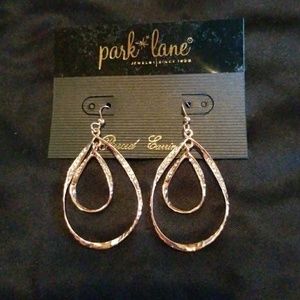 Rose gold earrings