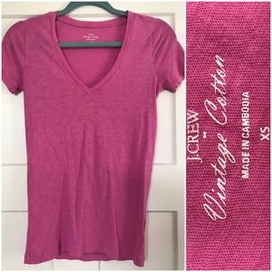 J Crew Vintage Cotton Tshirt