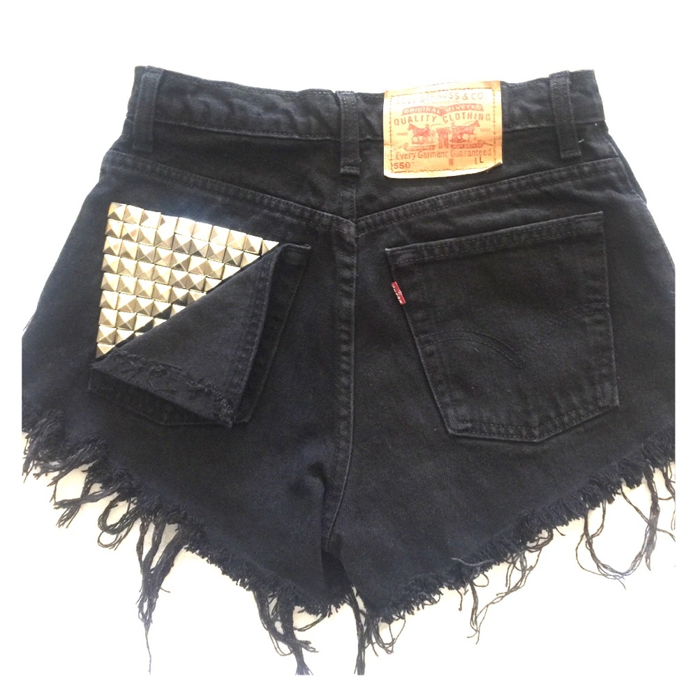 High waisted Levi cut offs