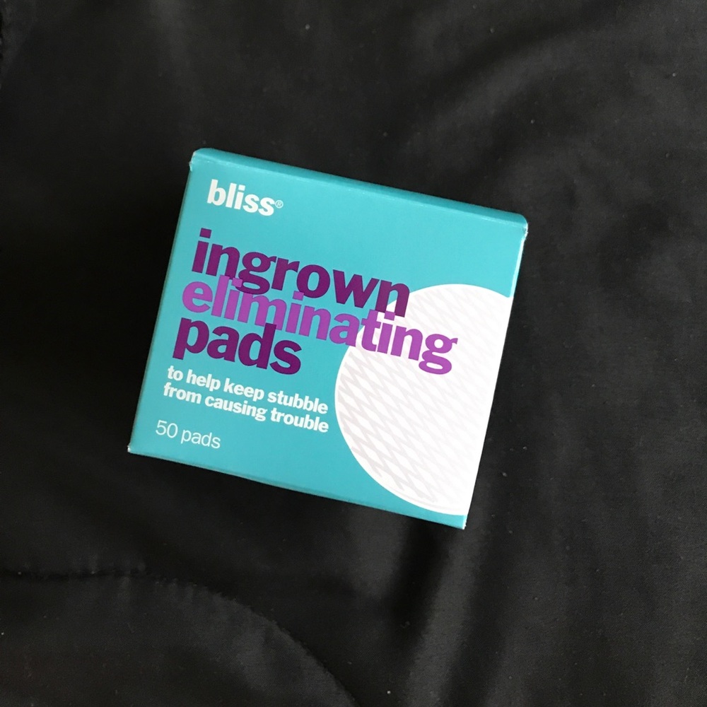 Eliminating ingrown hair pads