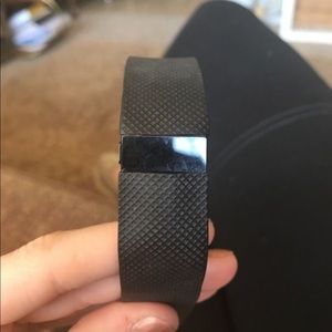 HR Fitbit black large