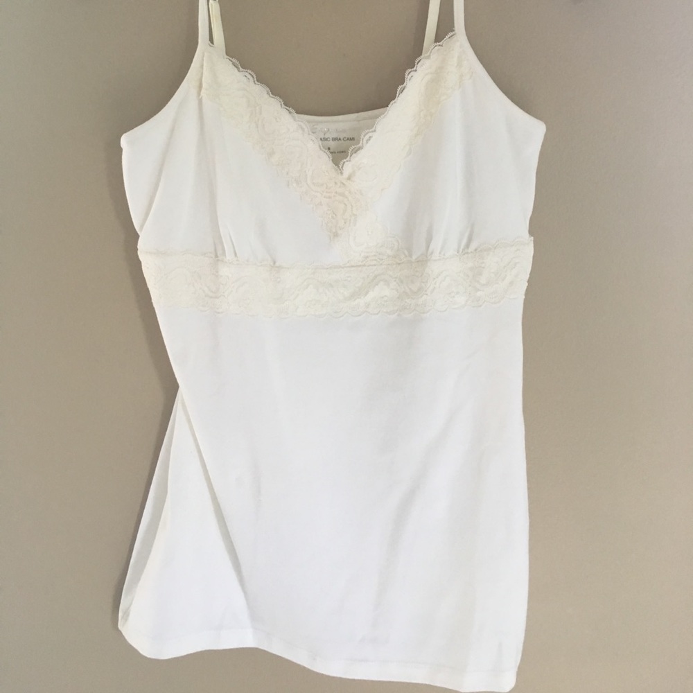 Express NWT White Bra Cami. Size S.