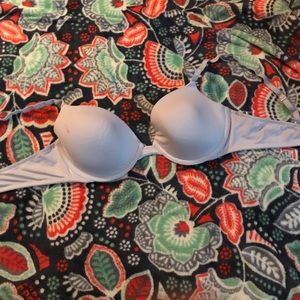 White bra from pink