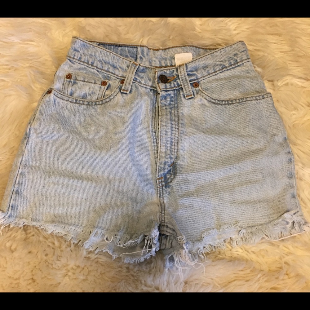 Vintage Levi high waisted shorts