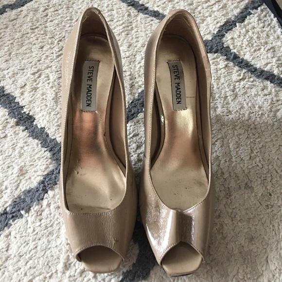Steve Madden peep toe pumps - Picture 1 of 4