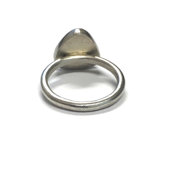 Trillion Lavender Chalcedony Sterling Silver Ring - Picture 5 of 8