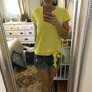 SOLD ****J. Crew Side Tie Tee