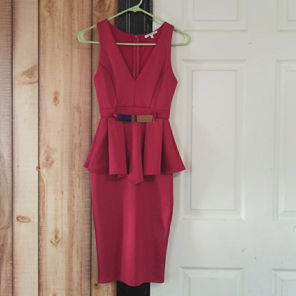 Peplum Dress