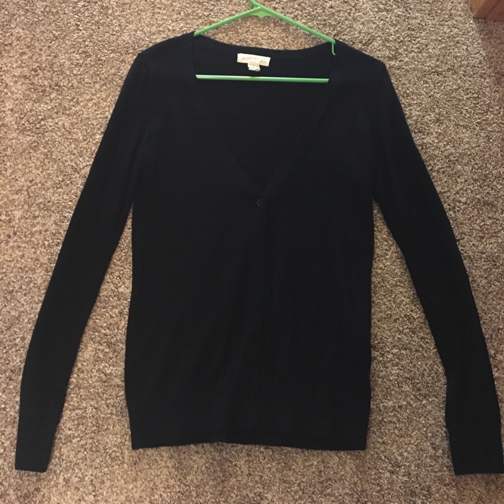Forever 21 black cardigan NWOT