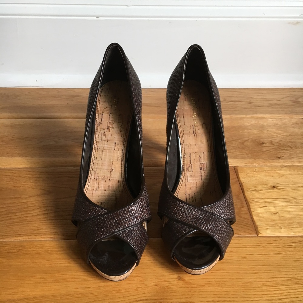 Open toe heels