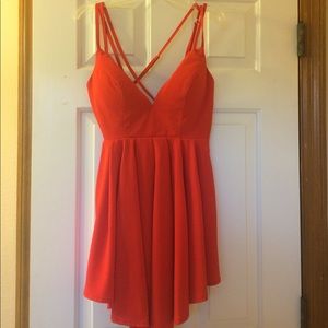 Tiger Mist Red Dress