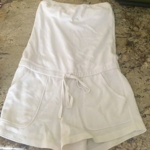 White juicy couture cover up