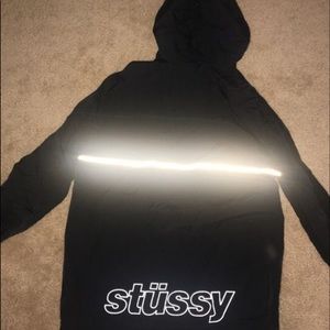 Stussy windbreaker hoodie