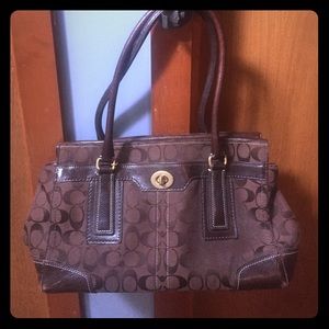 Coach purse shoulder/hand bag
