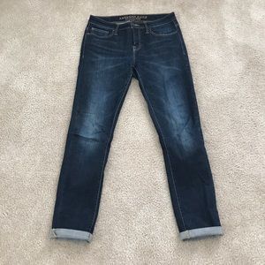 American Eagle Dark Skinny Jeans 30x32