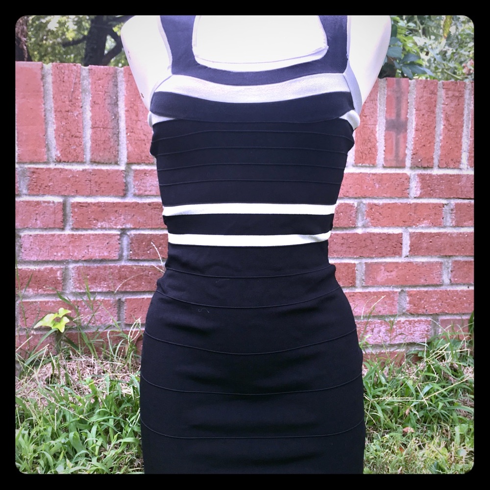 Sexy Little Black Knit Dress