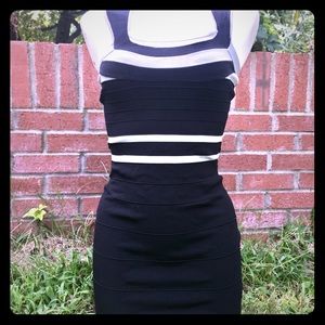 Sexy Little Black Knit Dress