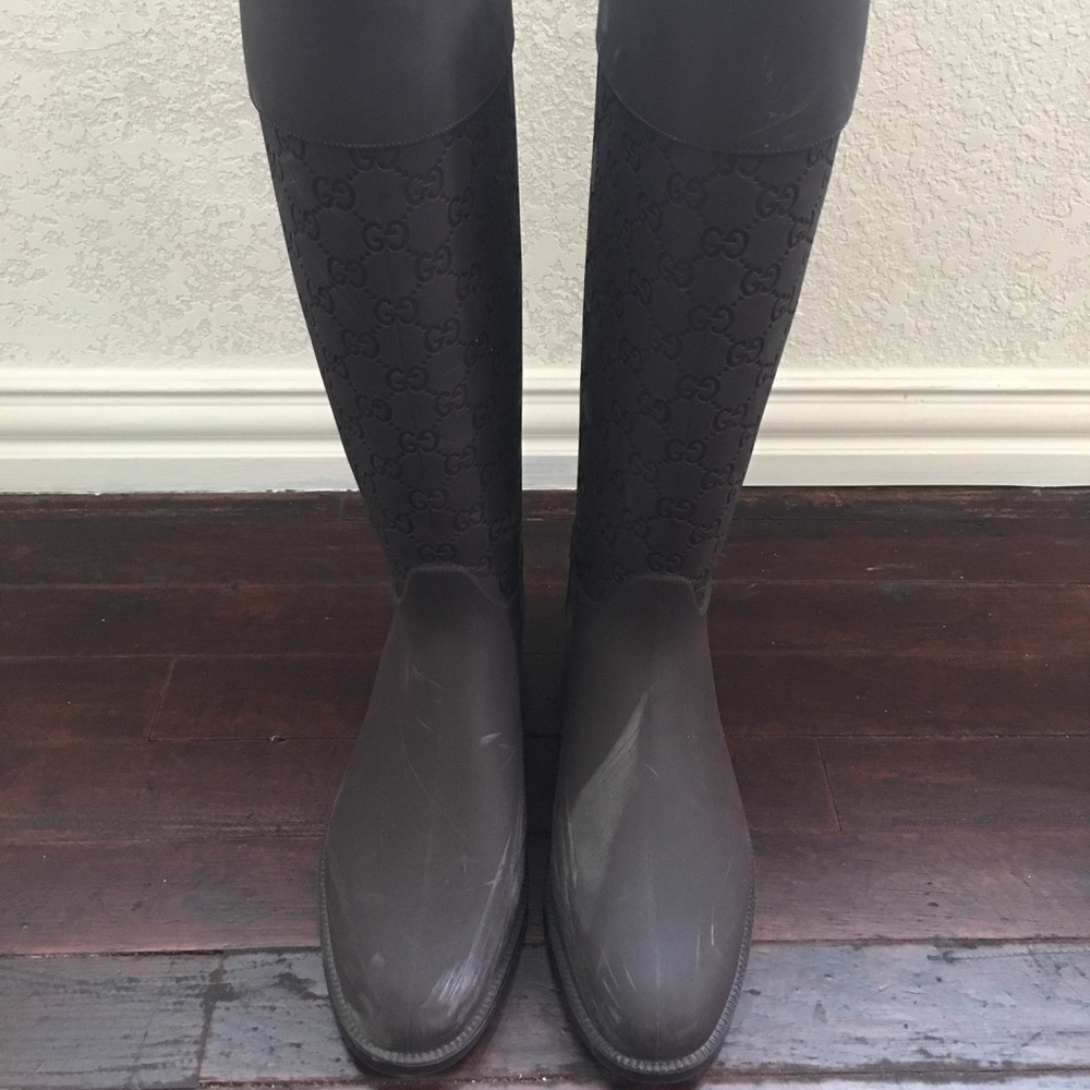 SOLD‼️Gucci rain boots