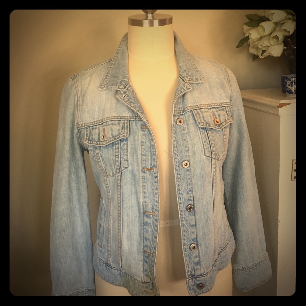 J Crew Jean Jacket - lightweight and super soft!