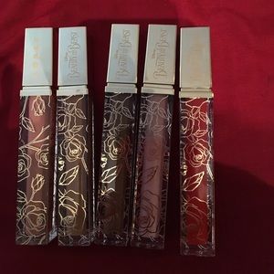 Beauty and the beast Lorac lip gloss collection