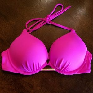 Victoria's Secret Hot Pink Swim Top
