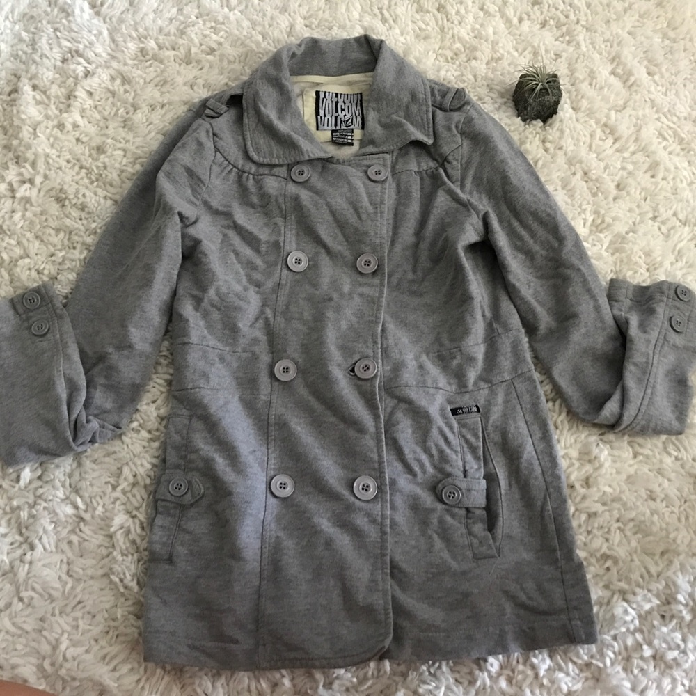 never used pea coat ✨