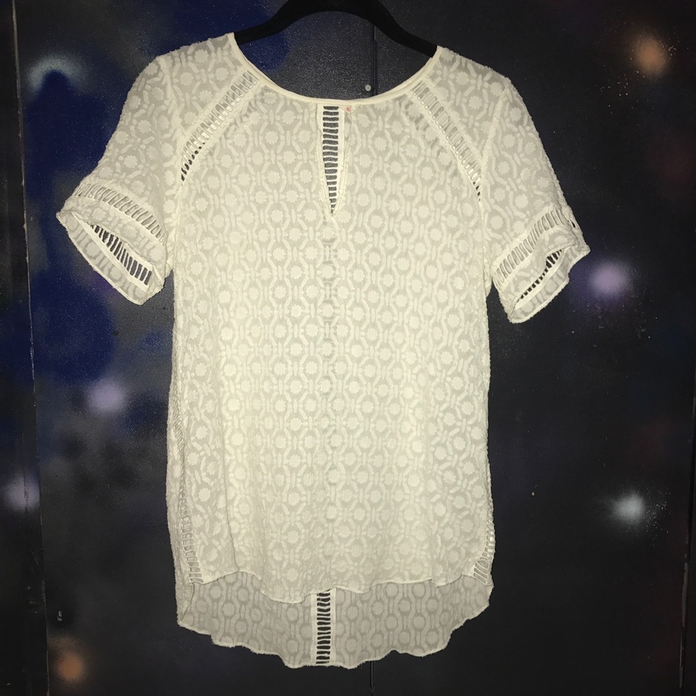 Rebecca Taylor top- not for sloppy eaters like me