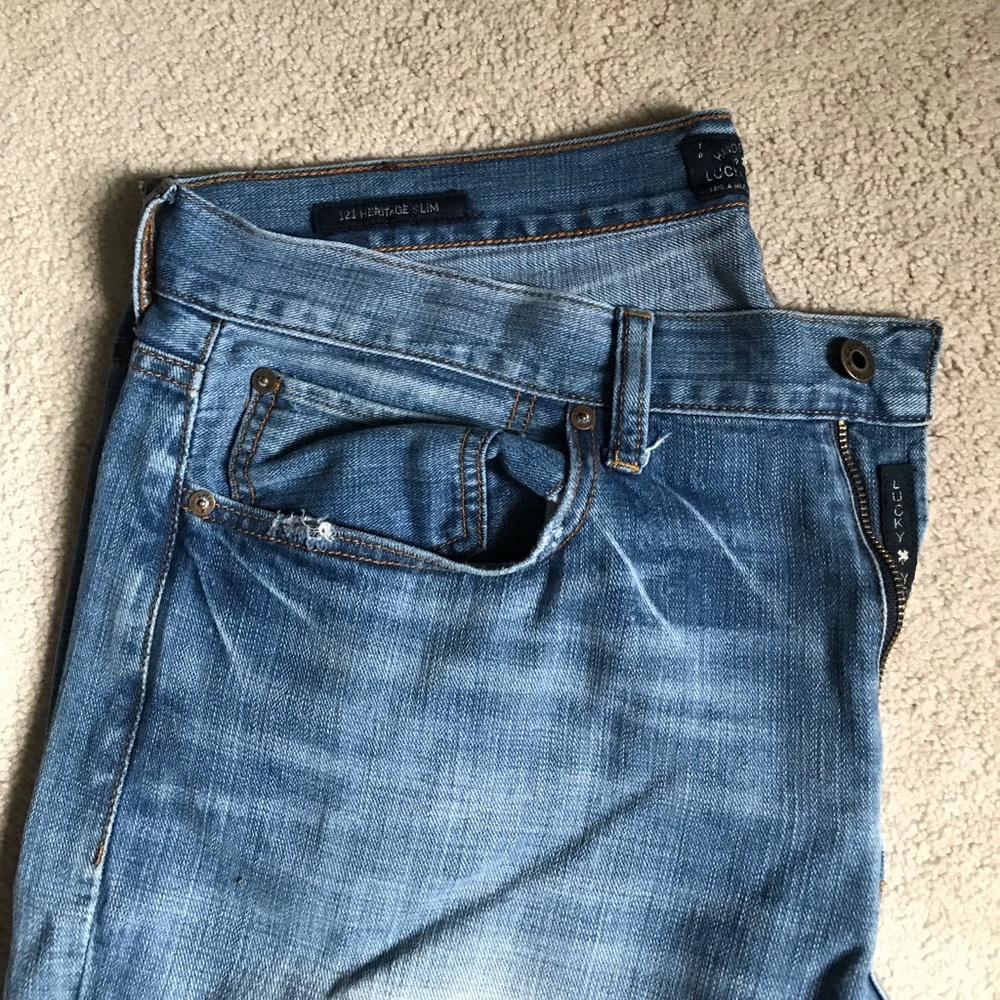 Lucky Brand 121 Heritage Slim Jeans