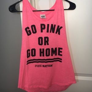 PINK tanktop!!