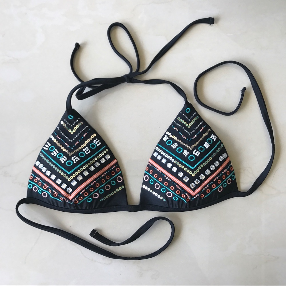 SALE‼️Candies Swim beaded push up bikini top