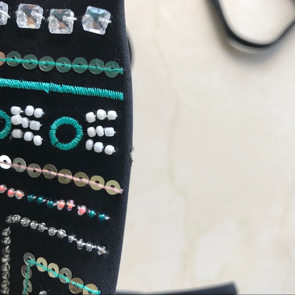 SALE‼️Candies Swim beaded push up bikini top - Picture 6 of 6