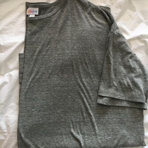 L grey LuLaRoe Irma