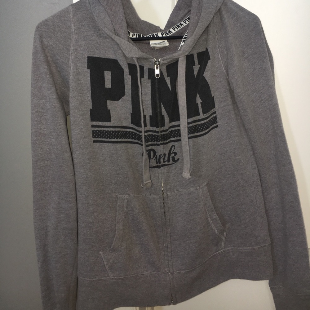 Gray hoodie from PINK