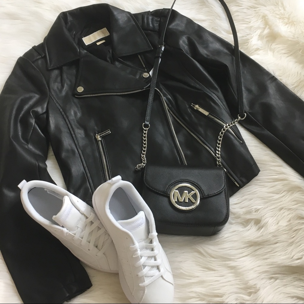 😍Michael Kors Moto jacket - Picture 3 of 8
