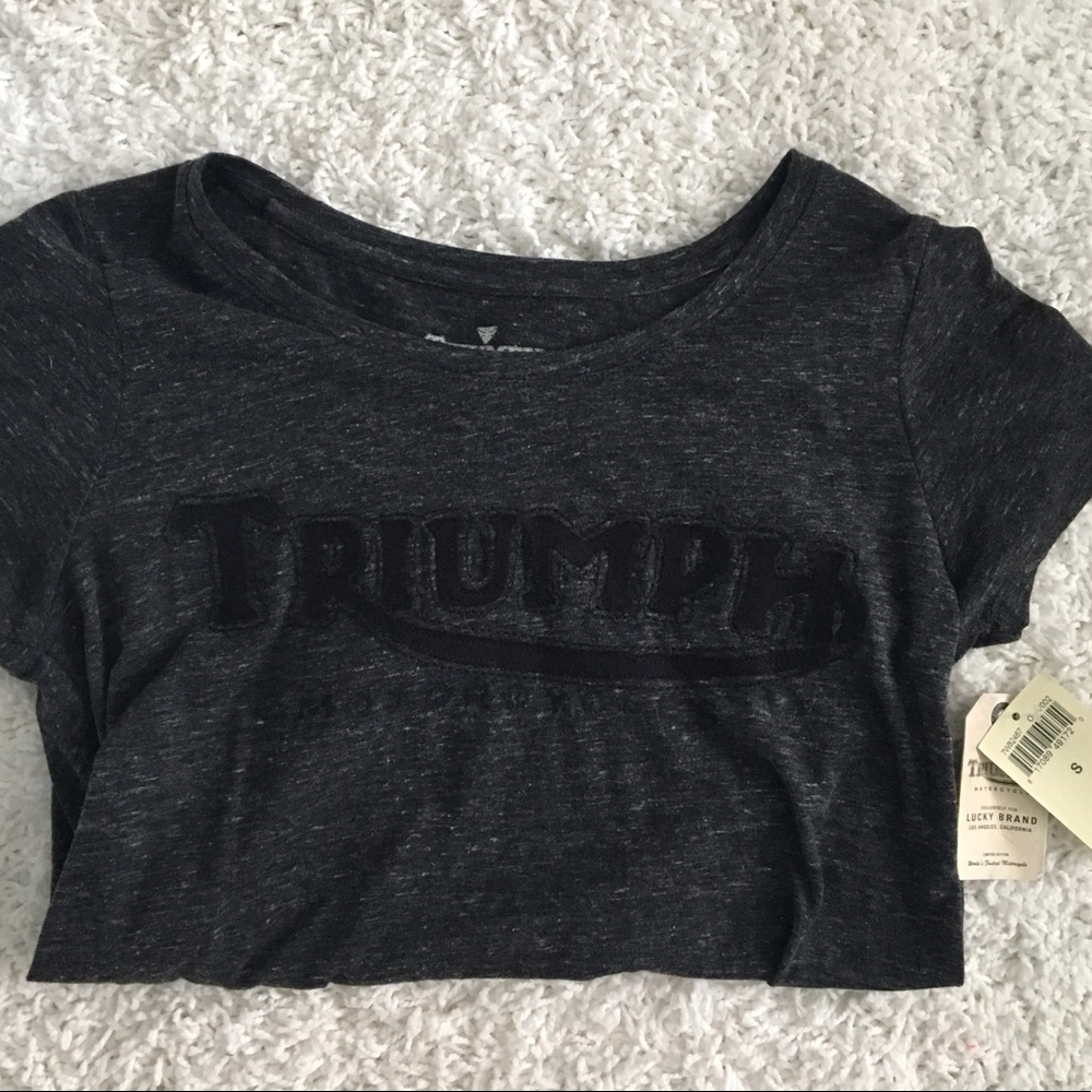 NWT - Triumph - Grey Tee by Lucky Brand
