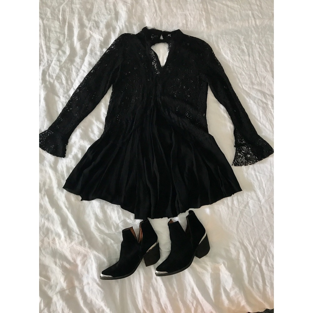 Black Lace Dress👗