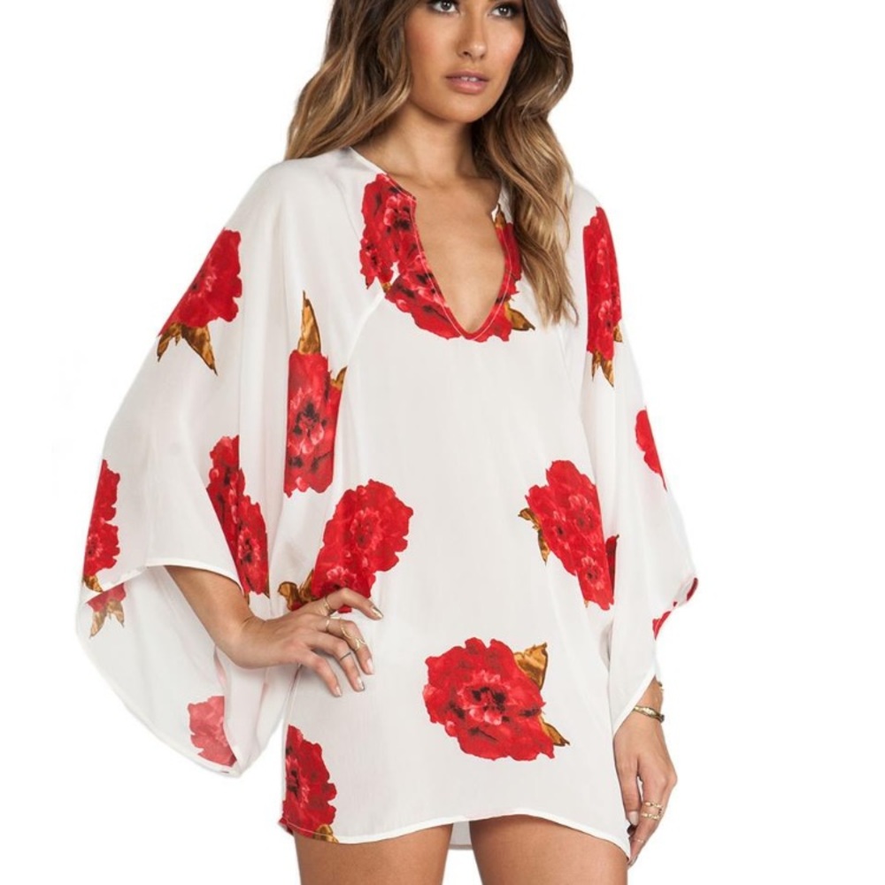 Winston White Shawn Tunic in Mojave Rose
