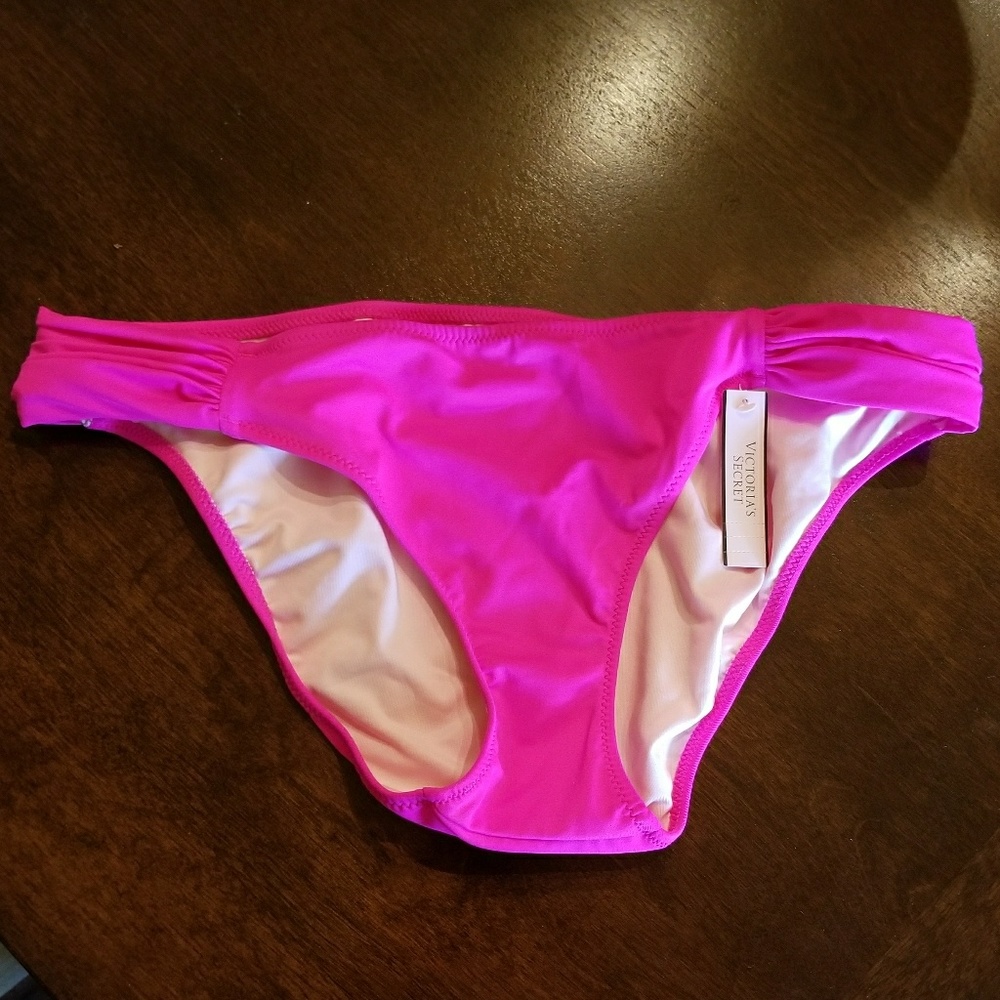 Victoria's Secret Hot Pink Swim Bottoms