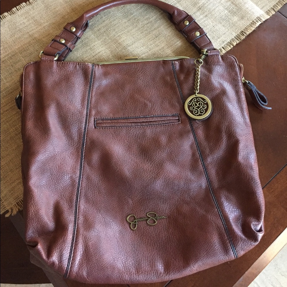 Jessica Simpson brown tote